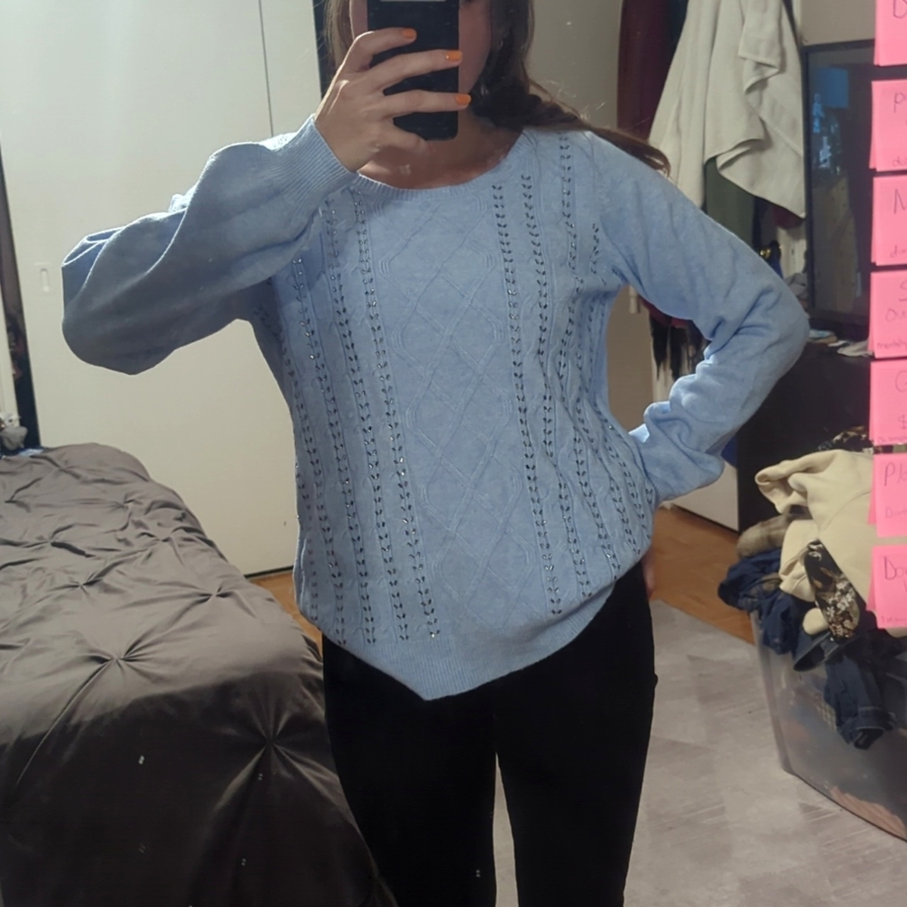 Cashmere like sweater lil glimmer